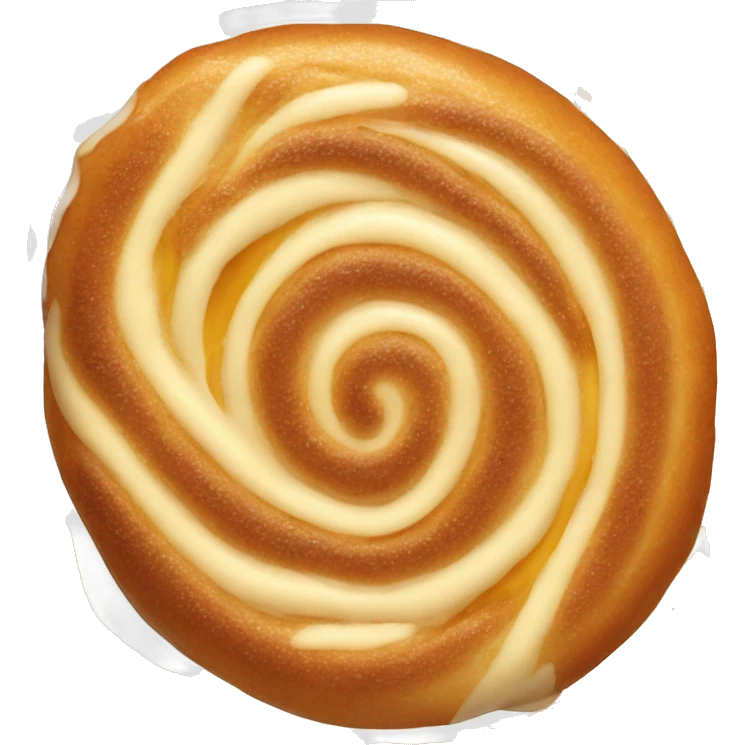 Honey bun swirl emoji