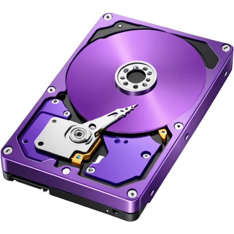 purple hdd drive emoji