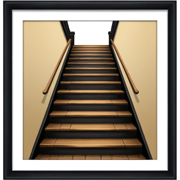 Down stairs emoji