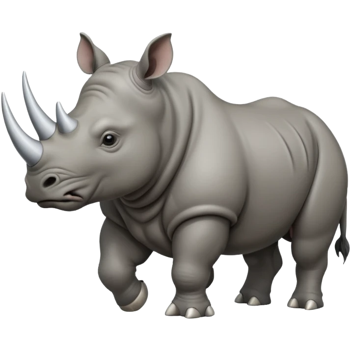 angry rhinoceros emoji