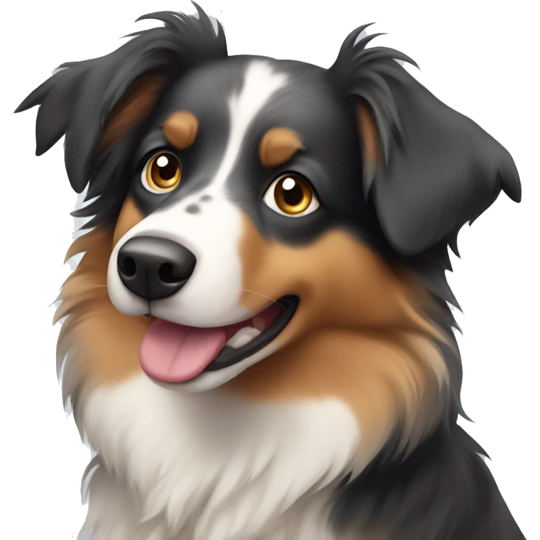 Australian Shepard dog emoji