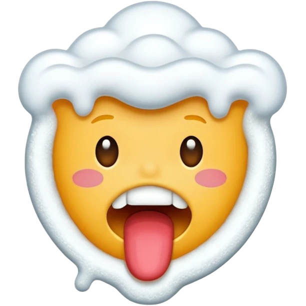 frothing at the mouth emoji