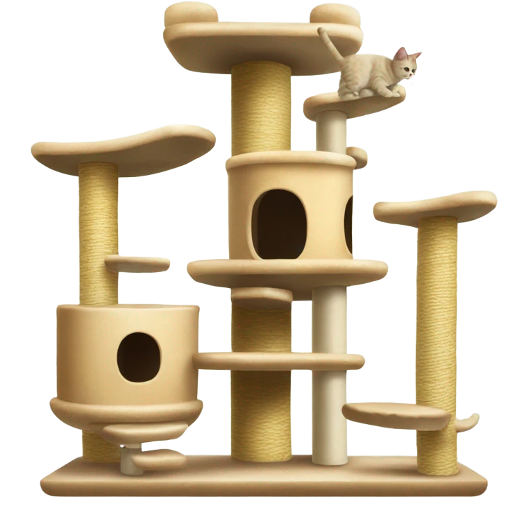 Cat tree emoji