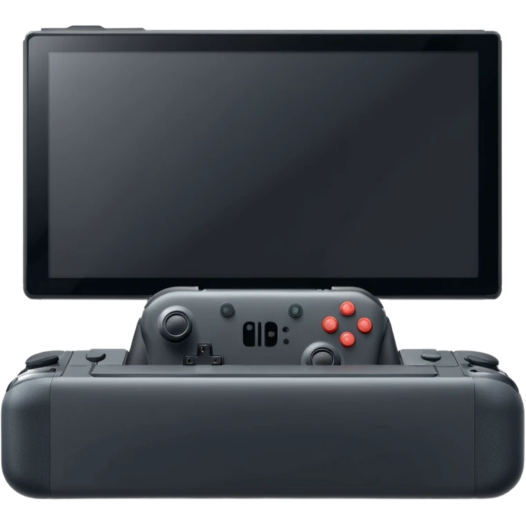 Nintendo Switch docked with TV emoji