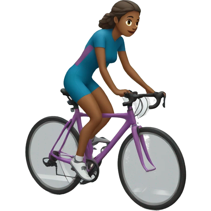 woman Cycling emoji