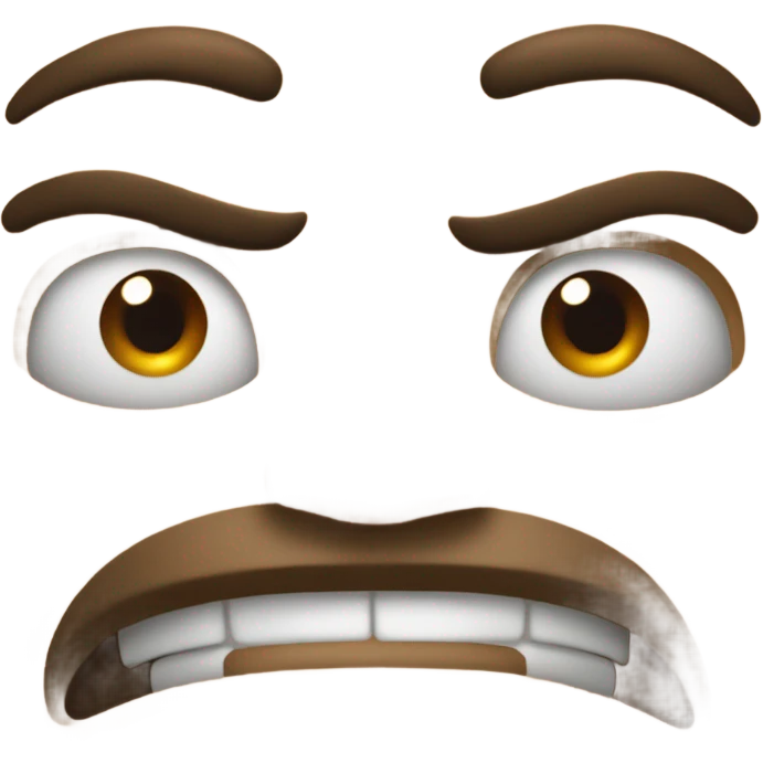 ANGERY person emoji