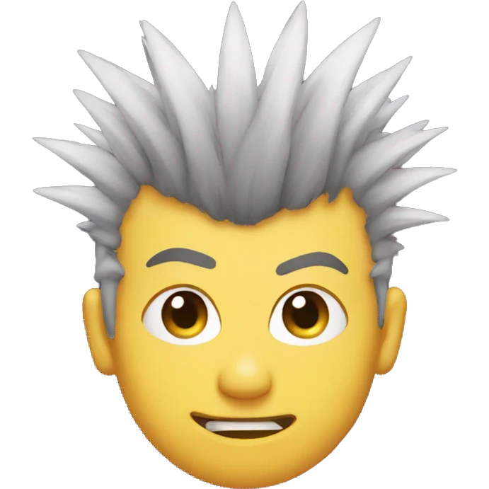 Mohawk punk emoji