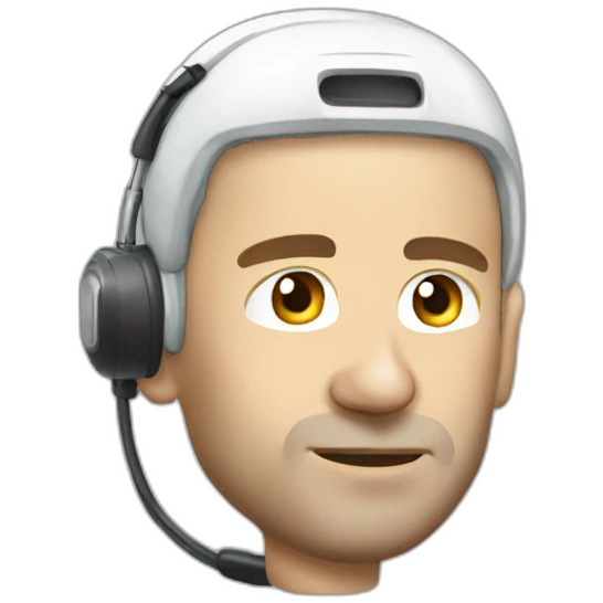phone on head zidane emoji