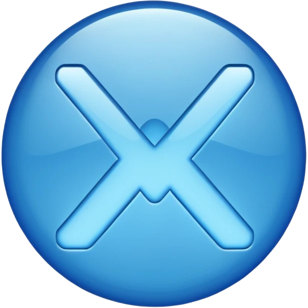 Verificación azul de tik Tok emoji