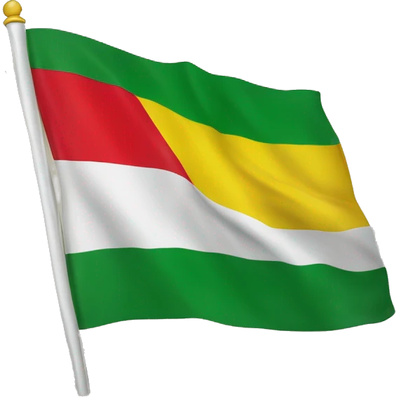 La BANDERA DEL DEPARTAMENTO DEL BENI-BOLIVIA emoji