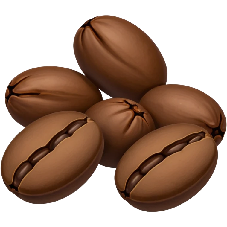 Espresso beans three emoji