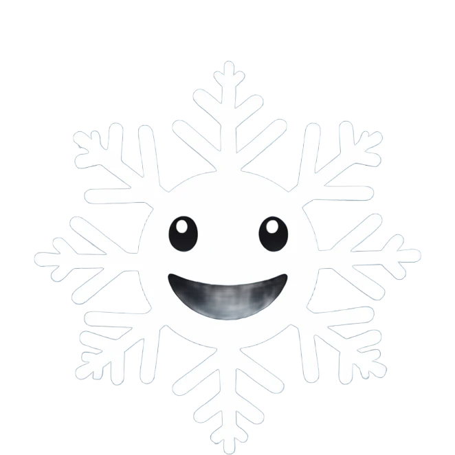 smiling snowflake  emoji