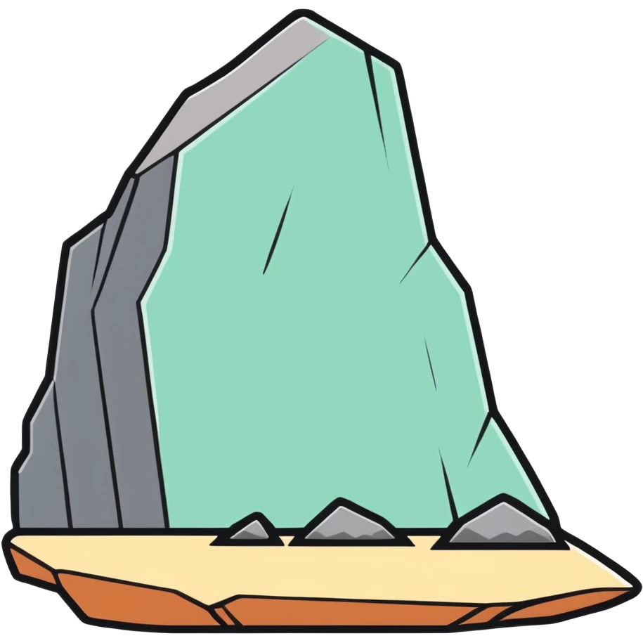 Rock side  emoji