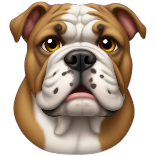 bulldog emoji