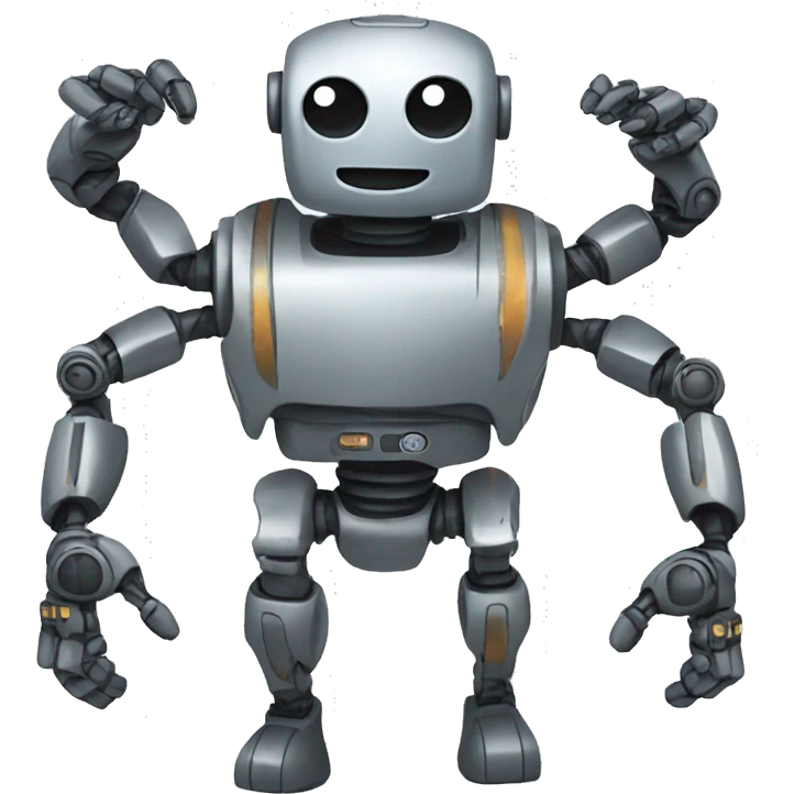 a robot with eight arms emoji