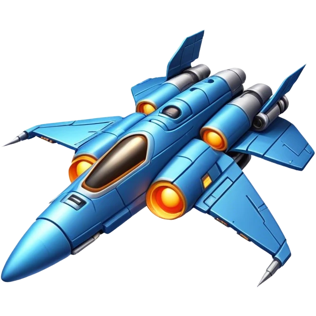 SHMUP spaceship emoji