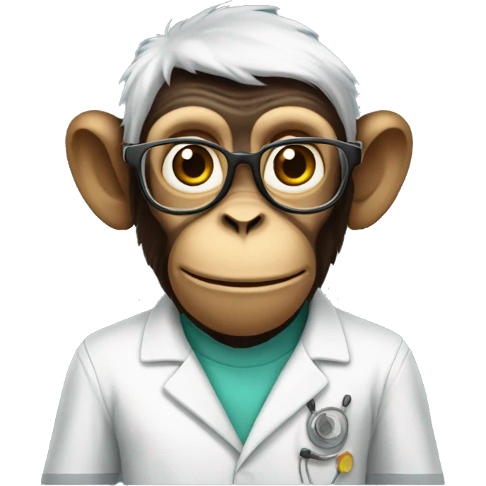 A scientificmonkey emoji