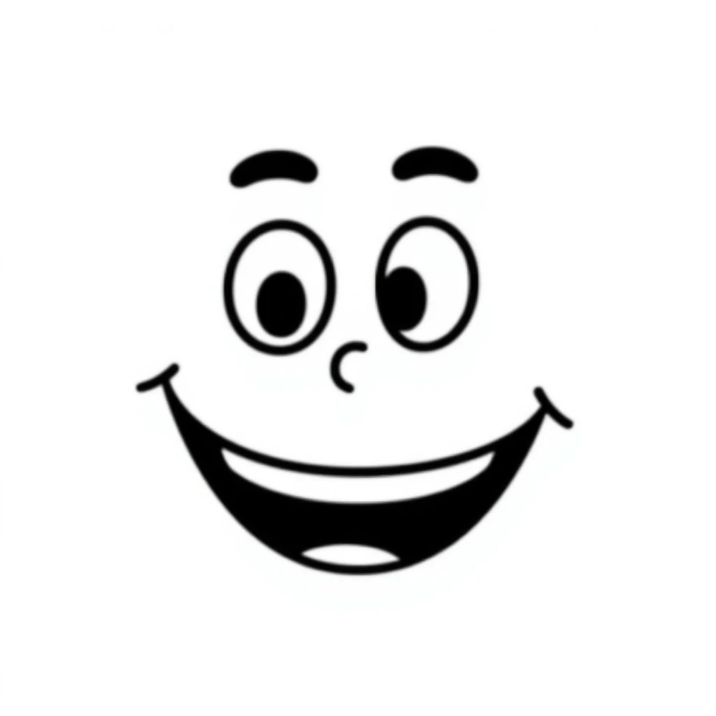 very happy face emoji