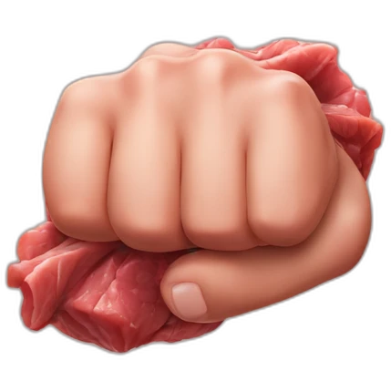 fist-like-lump-of-meat emoji