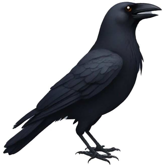 crow emoji