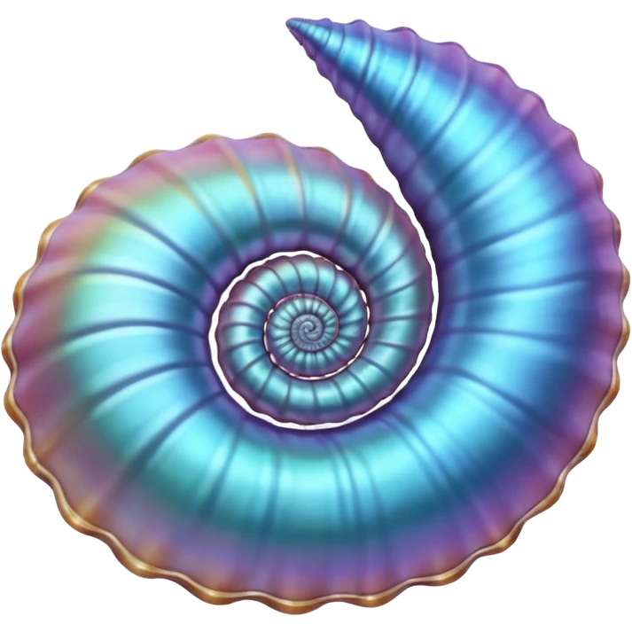 Sea shell emoji