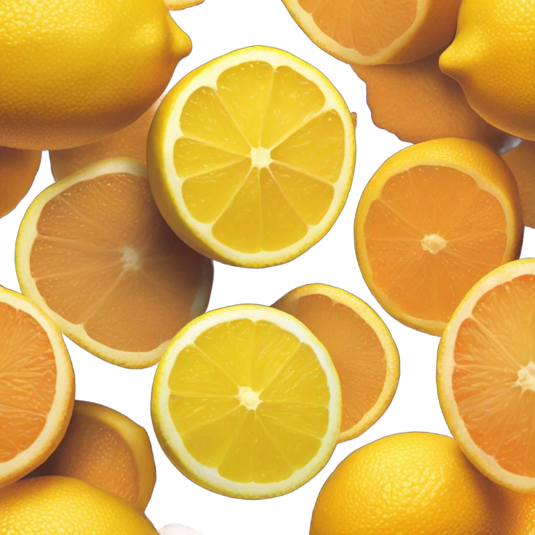 orange lemon emoji