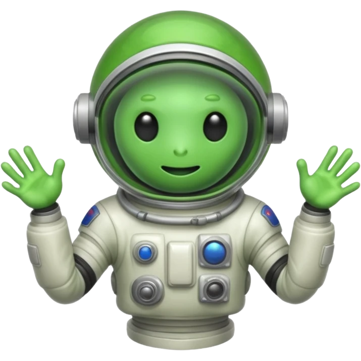 slime alien Astronaut emoji