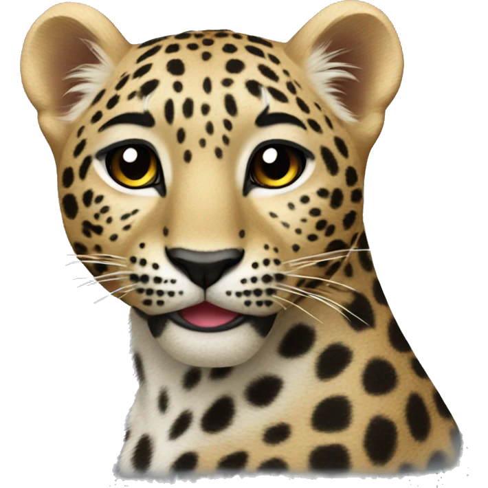 Cœur leopard  emoji