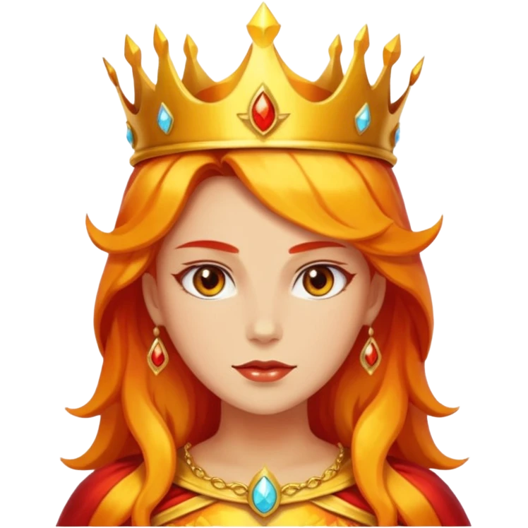 flame queen emoji