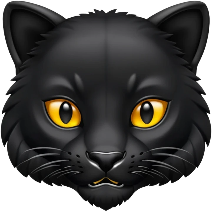 Animal pantera negra emoji