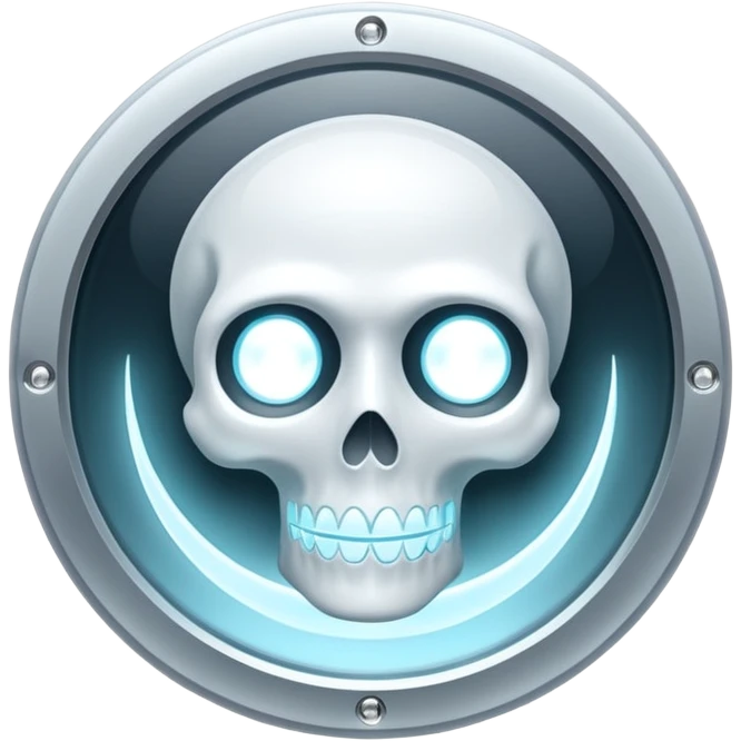 белый светящийся immortal effect CD-диск, no background emoji