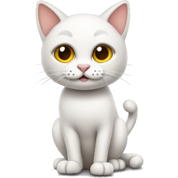 Play cricket cat emoji