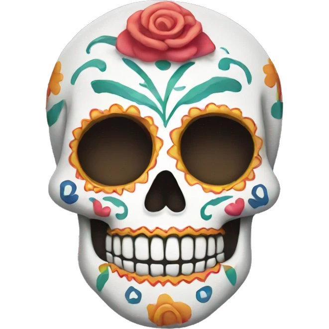 Sugar skull emoji