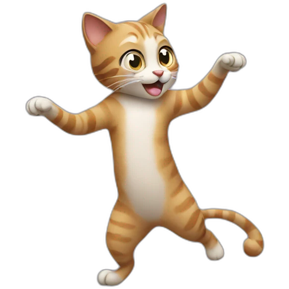 cat dancing emoji