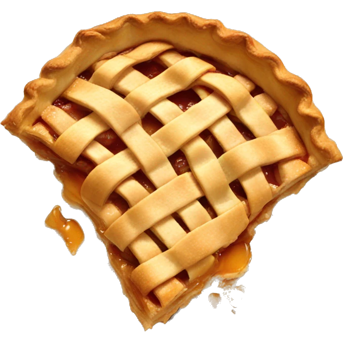 Apple pie emoji