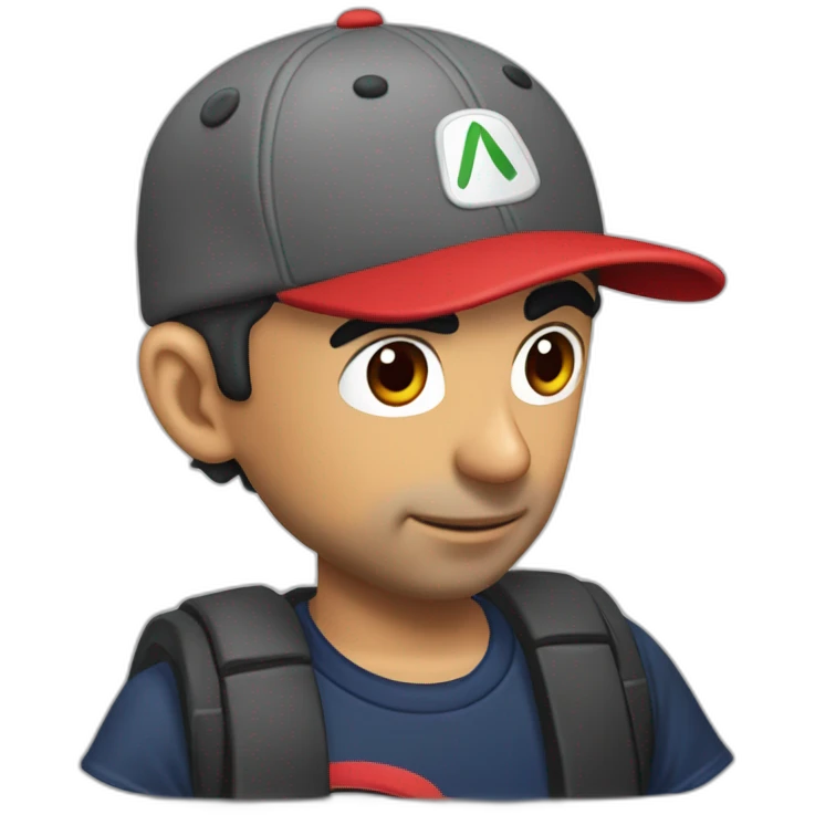 Eric Zemmour avec la casquette de Mario emoji