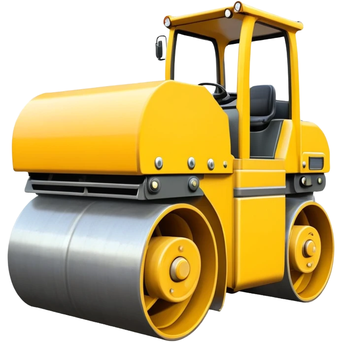 road roller front view emoji