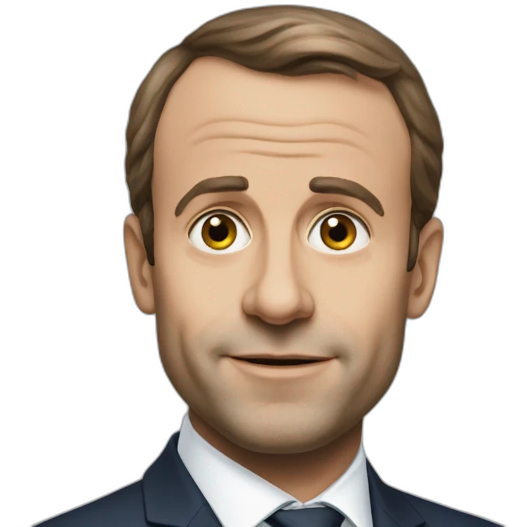 Emanuel Macron emoji