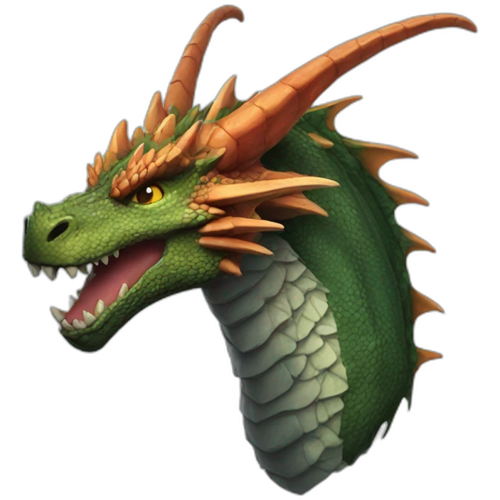 Dragon wyvern emoji