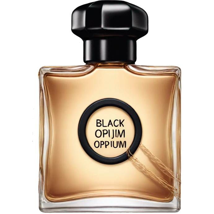 Ysl black opium perfume emoji