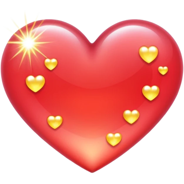 Love sparkling  emoji