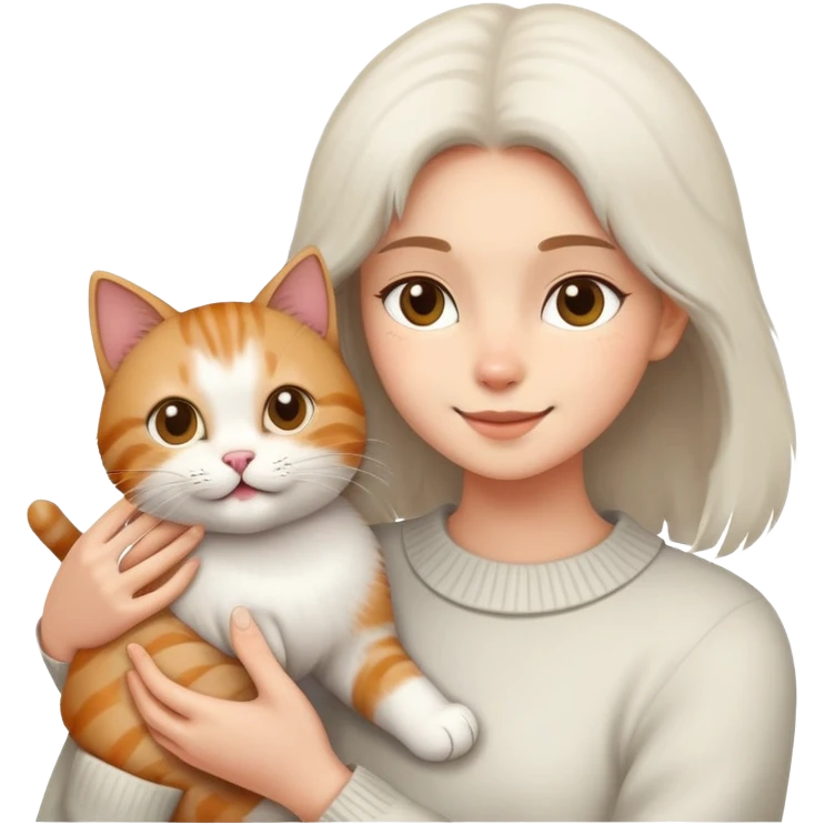 Playing with cat emoji