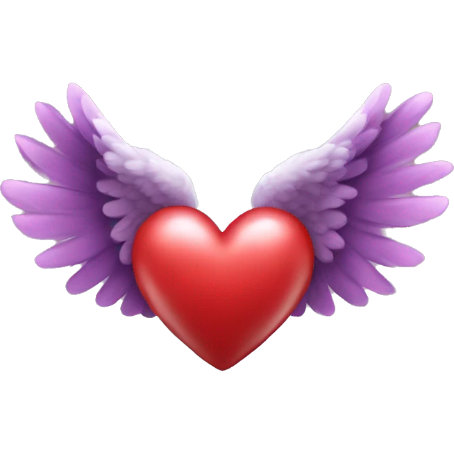 Heart with wings  emoji