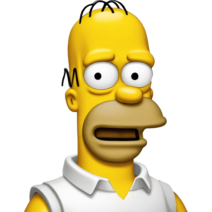 Homer simpson emoji