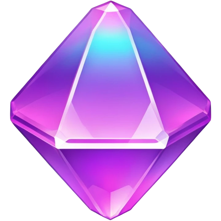 Purple vaporwave jem emoji