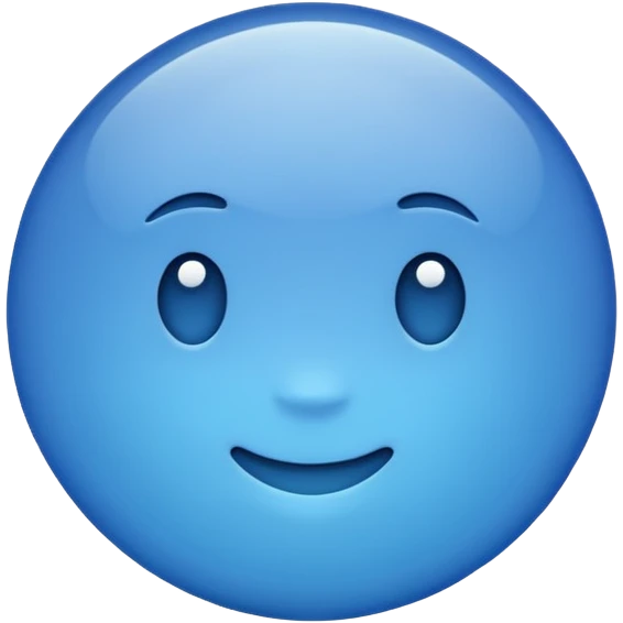 🔵 emoji