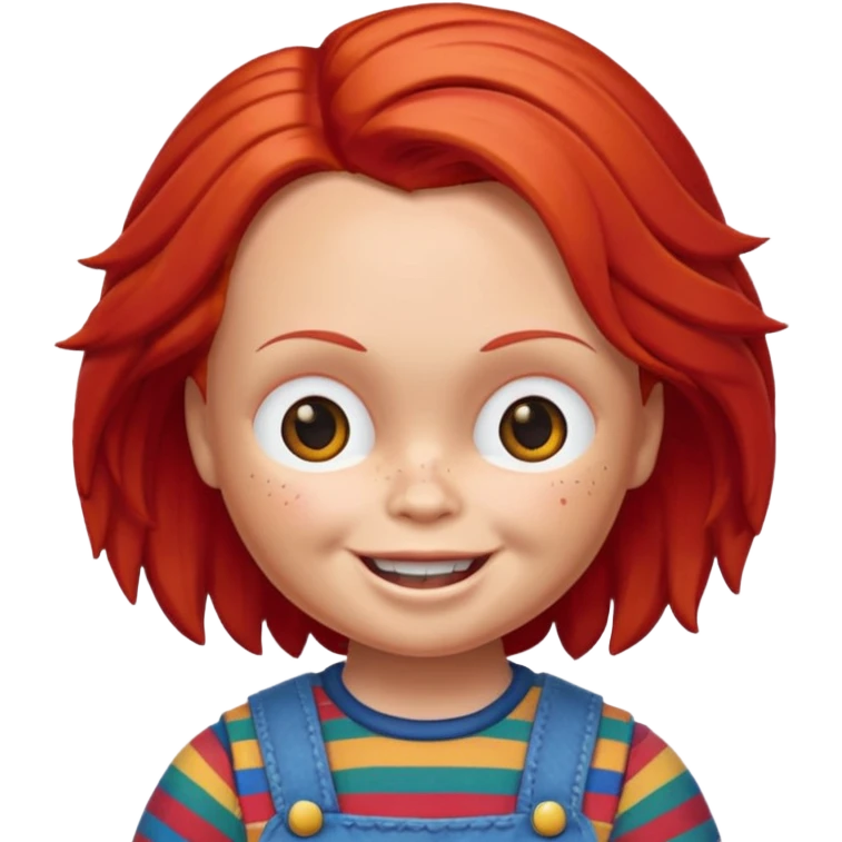 Un emojin de chuky emoji