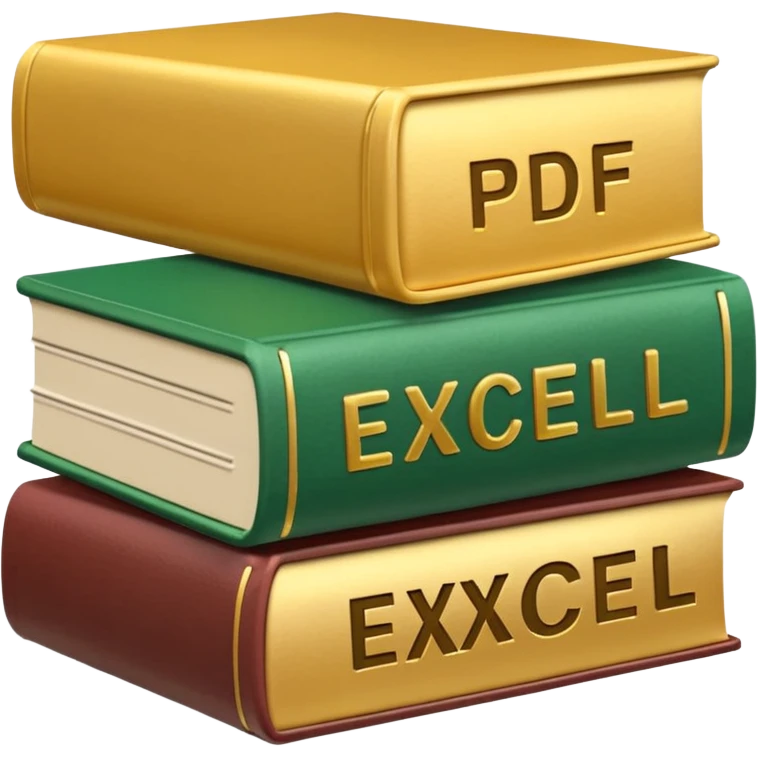 I want to be create a emojis of real symbol of word, ppt, pdf, excel. Create those emojis emoji