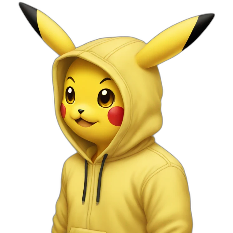 pikachu hoodie emoji