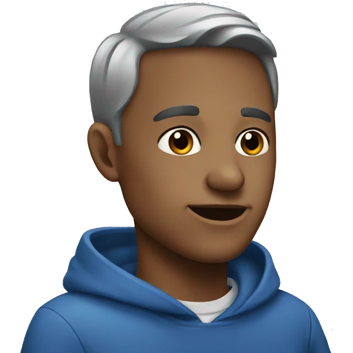 blue emoji